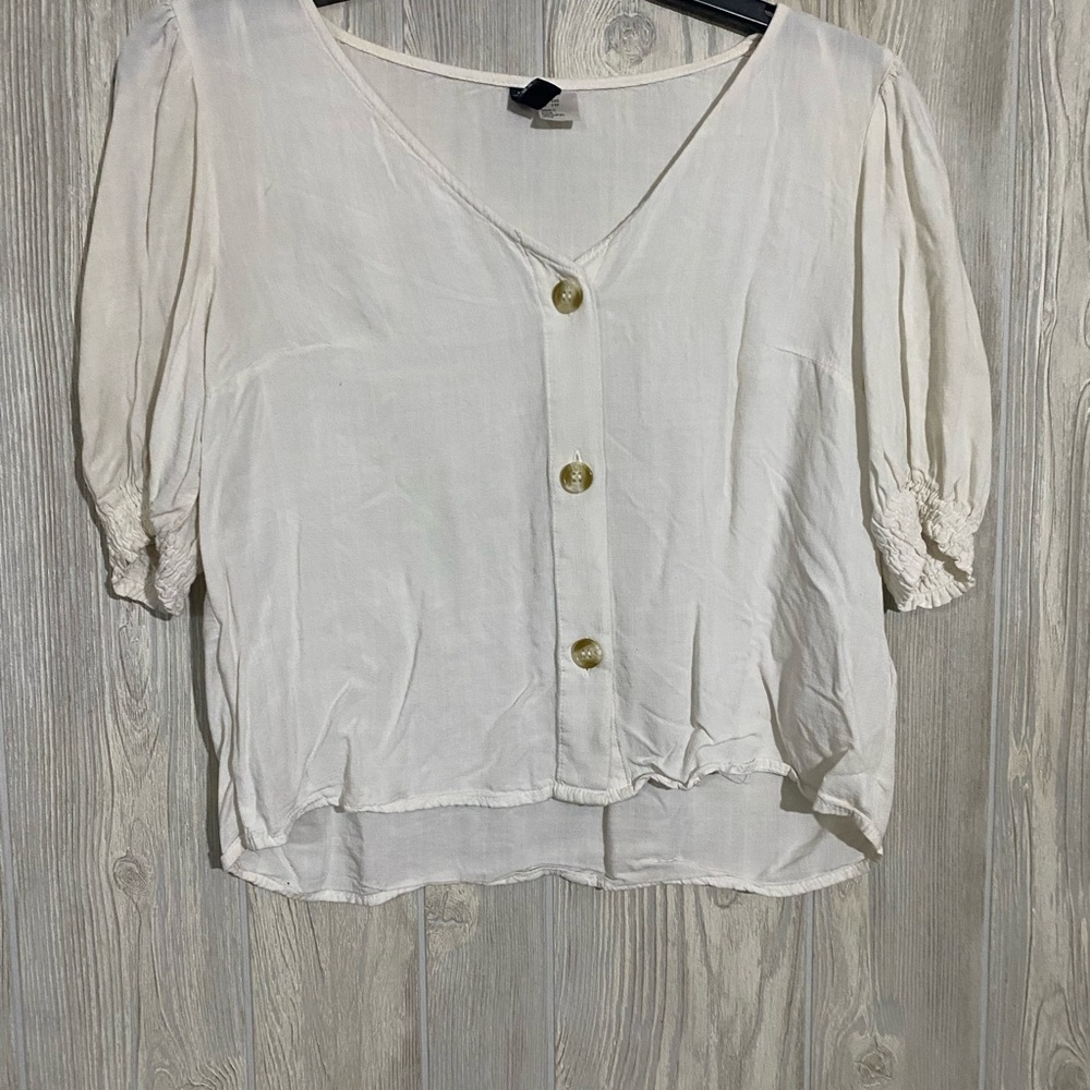 Elegant White Women's Top